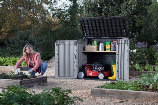 מחסן גינה כתר Store It Out PRIME – אפור