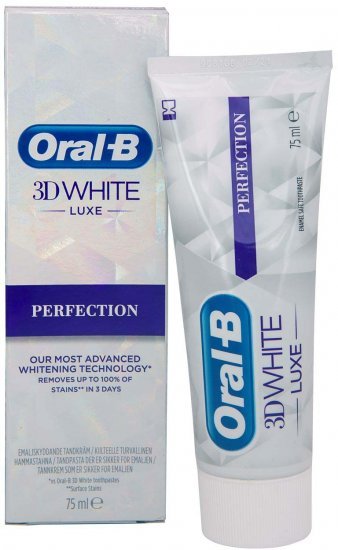 משחת שיניים להלבנה 3D וייט לוקס אורל-בי – 75 מ״ל