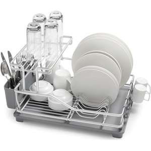 מעמד ייבוש כלים דו קומתי 55x38 אלומיניום Arcosteel