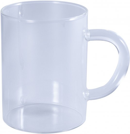 Arcosteel סט 6 כוסות תה זכוכית עם ידית 300 מ״ל