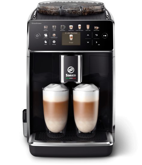 מכונת קפה אוטומטית סאקו גרן ארומה SM6580/00 – שחור