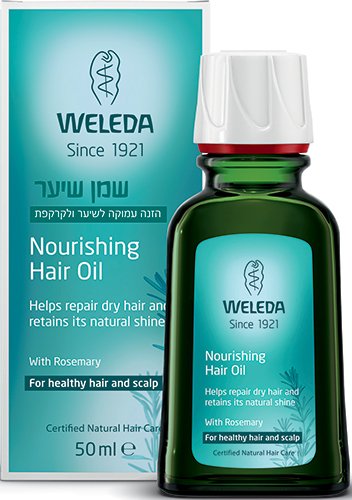 שמן הזנה לשיער וולדה – 50 מ״ל
