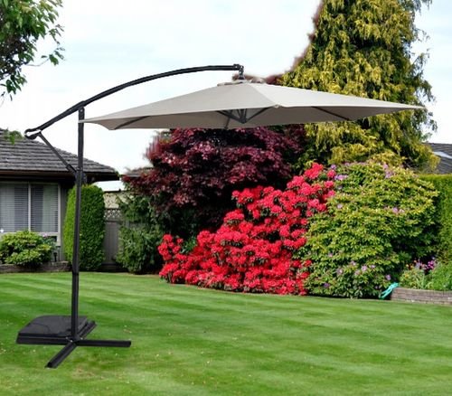 שמשיה רגל צד עגולה 3 מטר Playa MU7011B בז'