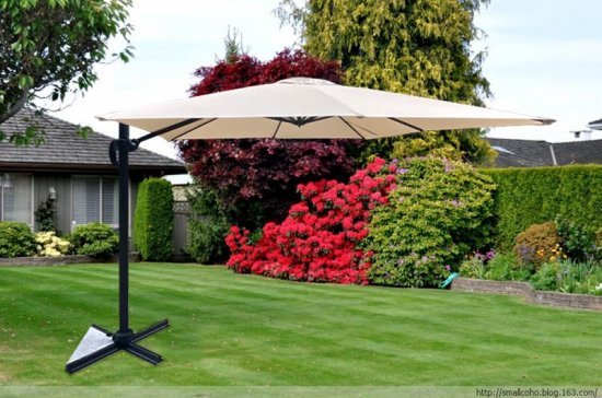 שמשיה מרובעת 3x3 מטר Playa רומא MU7068 בז'