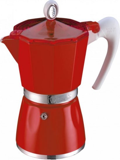 G.A.T Italia Bella מקינטה להכנת אספרסו 6 כוסות אדום