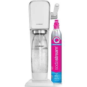 מכשיר סודה Sodastream ART + מיכל גז לבן