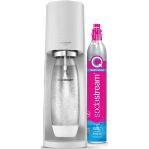 מכשיר סודה Sodastream Terra לבן + מיכל גז + בקבוק