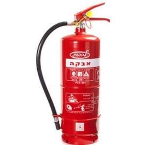 מטף כיבוי אבקה 6 ק"ג להבות