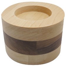 Emilio תושבת עץ לידית חליטה 51 מ״מ עץ מייפל