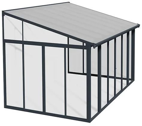 פרגולה סגורה SanRemo 3x4.4 Palram אפור