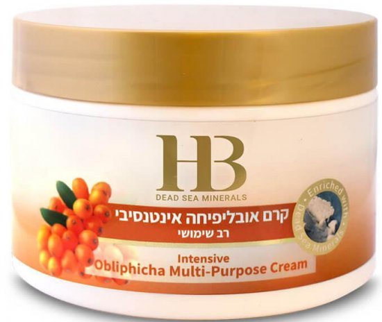 קרם אובליפיחה אינטנסיבי רב שימושי HB מינרלים מים המלח – 350 מ״ל