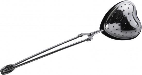 Arcosteel Tea For Two מסננת מחוררת בצורת לב 4 ס״מ