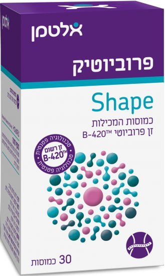פרוביוטיק שייפ אלטמן – 30 כמוסות