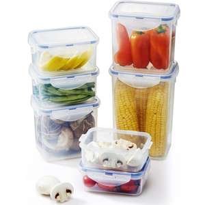 סט 7 קופסאות אחסון Lock & Lock