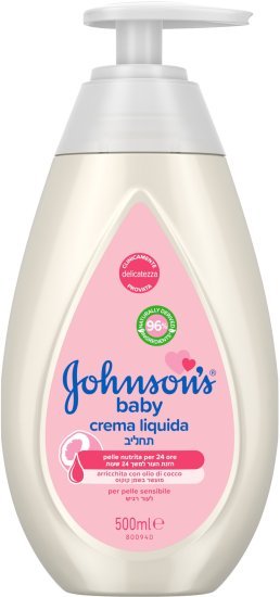תחליב גוף לתינוק ג׳ונסונס – 500 מ״ל