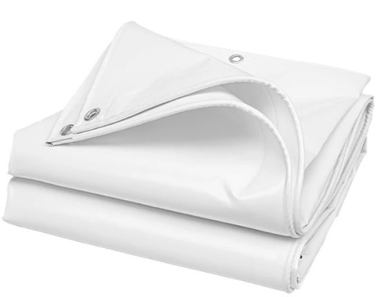 שמשונית 400 גרם עם טבעות 6x6 מטר Playa שמנת