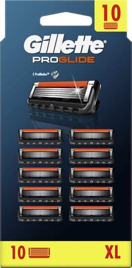 סכיני גילוח רב-פעמיים לגברים חמישה להבים – 10 יחידות