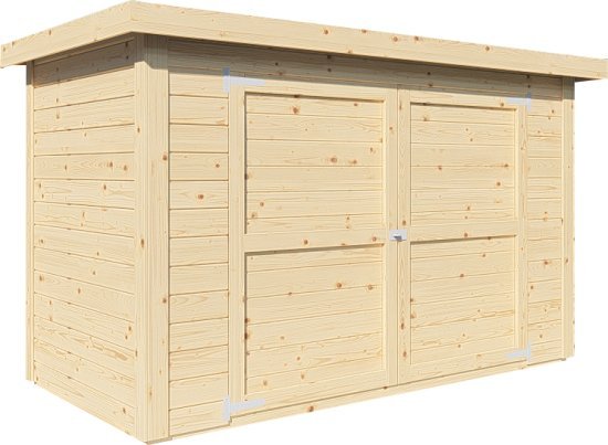 מחסן עץ GardenX Bicycle 74 2.27x1.16 מטר