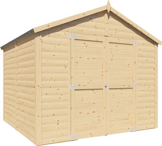 מחסן גינה מעץ GardenX City 88