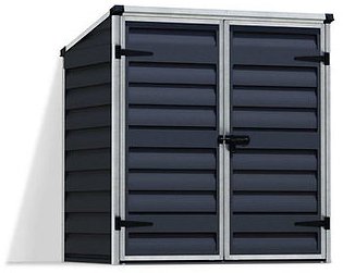 מחסן Palram Voyager 139.2x90 ס״מ אפור כהה