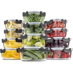 סט 12 קופסאות זכוכית Finedine (24 חלקים)