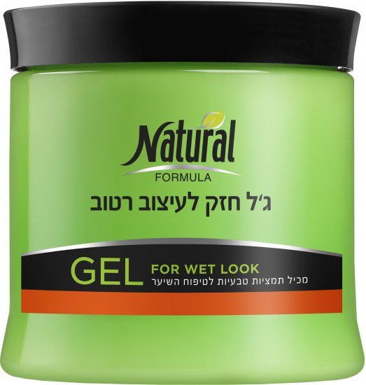ג׳ל חזק לעיצוב רטוב נטורל פורמולה – 500 מ״ל