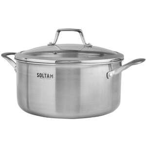 סיר רב שכבתי 24 סמ 5 ליטר Soltam Trio