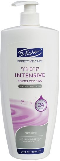 קרם לחות אינטנסיבי לעור יבש ד״ר פישר – 700 מ״ל