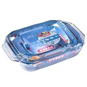 סט 3 תבניות זכוכית Irresistible Pyrex