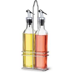 סט בקבוקי שמן/חומץ זכוכית 500 מל Soltam