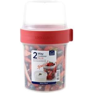 קופסה דו־צדדית 560+310 מל Lock & Lock