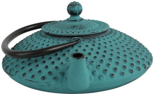 Guro Hira קומקום יפני ברזל יצוק 1.25 ליטר טורקיז