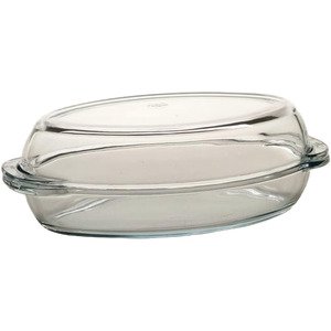 סיר אובלי 2 ליטר זכוכית BORCAM Naaman