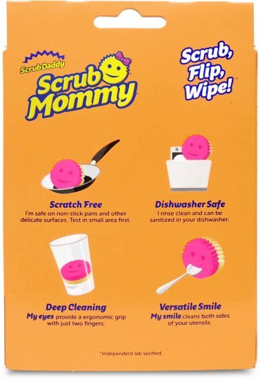 ספוג קרצוף דו צדדי סקרב מאמי – ורוד