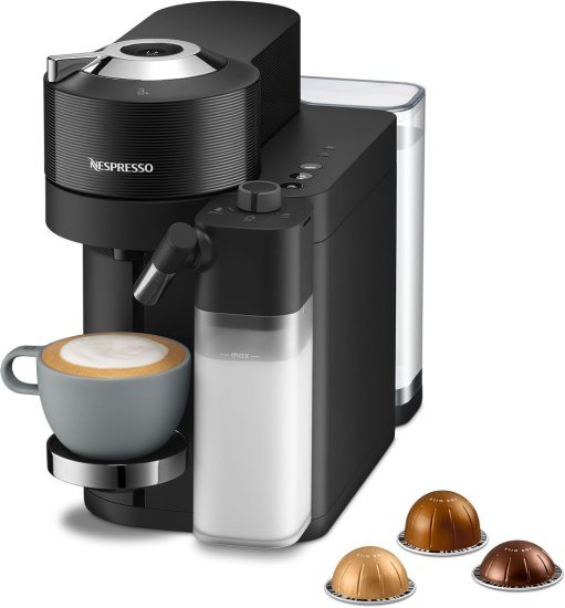 Nespresso Vertuo Lattissima שחורה