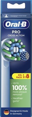 ראשים לניקוי עמוק למברשת שיניים חשמלית – 8 יחידות