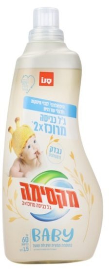 ג׳ל כביסה בייבי מרוכז פי 2 סנו מקסימה – 1.5 ליטר