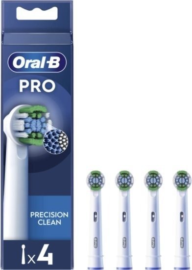 ראשים לניקוי מדויק למברשת שיניים חשמלית – 4 יחידות