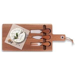 מארז בוצ’ר + 3 סכיני גבינות Naaman