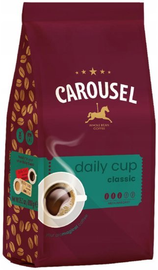 קרוסלה דיילי קאפ קלאסיק פולי קפה 1 ק״ג