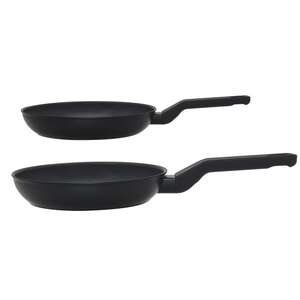 סט 2 מחבתות אלומיניום 20+28 ס"מ Naaman שחור