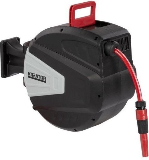 גלגלת השקיה אוטומטית KREATOR 20 מטר אלומיניום