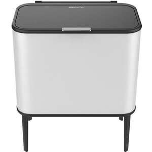 פח טאץ’ 60 ליטר BinaBin Fennoma לבן