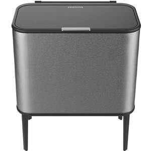 פח אשפה טאץ’ 60 ליטר BinaBin Fennoma נירוסטה