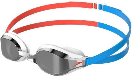 משקפת שחייה Speedo Fastskin Speedsocket 2 Mirror אדום כחול