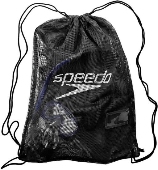 תיק שחייה רשת Speedo שחור