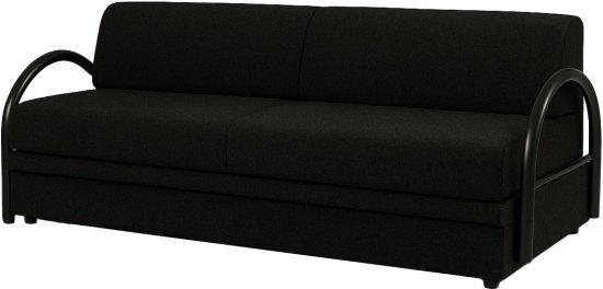 ספה נפתחת עם ארגז מצעים דגם שיר מבית קינג קומפורט – צבע שחור