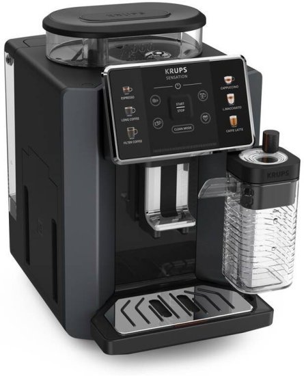 Krups Sensation Milk EA912B10 אוטומטית שחורה