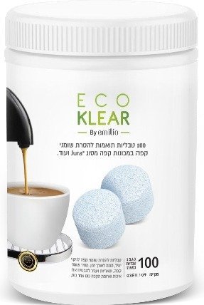 Eco Klear טבליות להסרת שומנים 100 יחידות