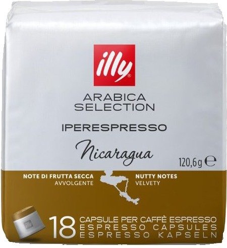 Illy Iperespresso Nicaragua קפסולות 18 יחידות